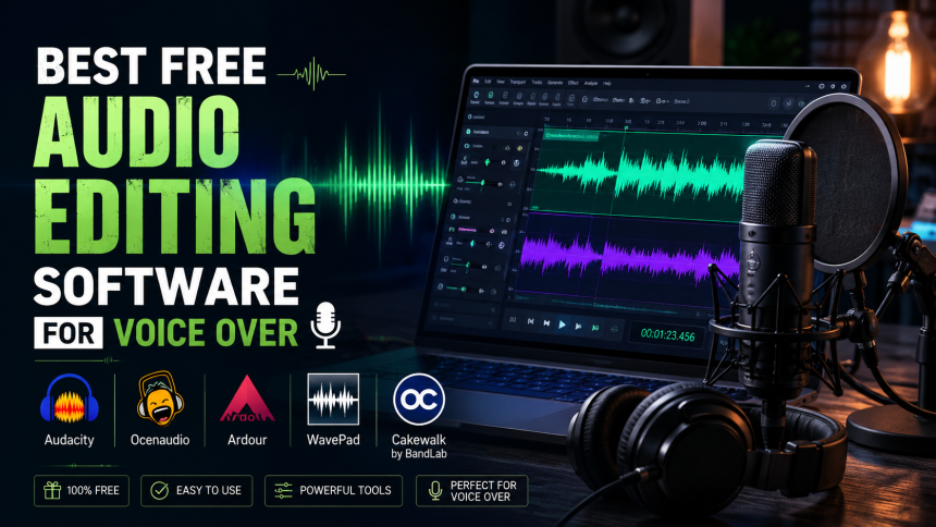 Best Free Audio Editing Software for Voice Over