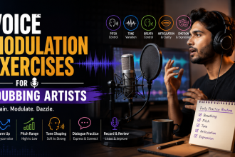 Voice Modulation Exercises for Dubbing Artists