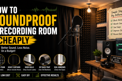 How to Soundproof a Recording Room Cheaply
