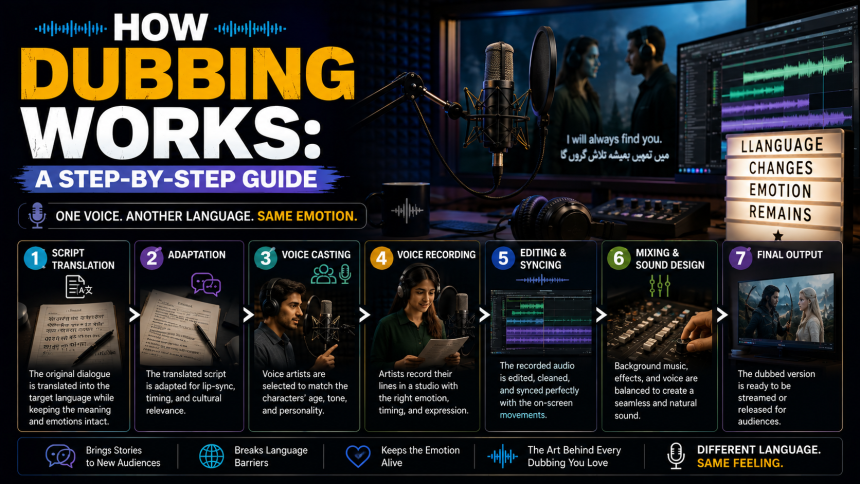 How Dubbing Works: A Step-by-Step Guide
