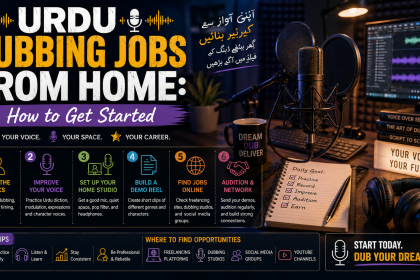 Urdu Dubbing Jobs From Home: How to Get Started