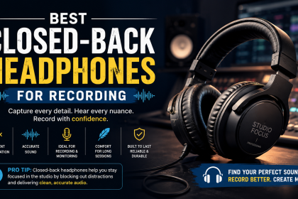 Best Closed-Back Headphones for Recording