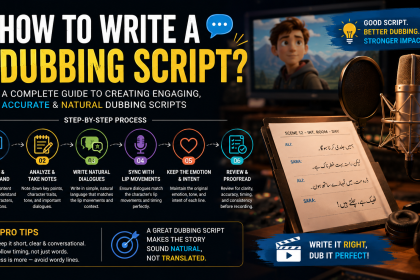 How to Write a Dubbing Script