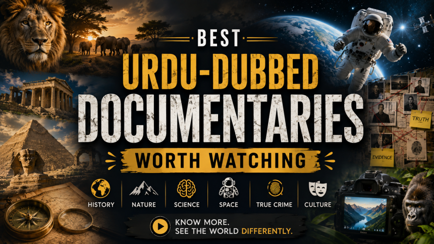 Best Urdu-Dubbed Documentaries Worth Watching